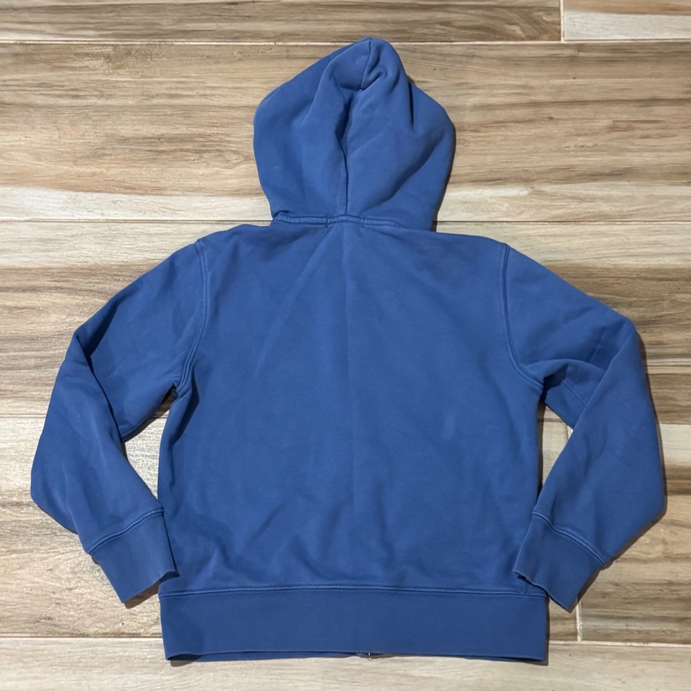 Polo Ralph Lauren Boys Blue Polo Bear Full Zip Hoodie Sweatshirt Size M 10-12 - Picture 3 of 8